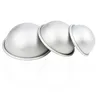 2pcs Semicircle Sphere Bath Mold Aluminium Alloy Bath Bomb Molds DIY Bathing Tool Salt Ball Homemade Crafting Gifts Mould 4