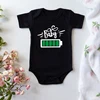 Daddy Mommy Baby Matching Shirts Low Battery and Charged Battery Tees Funny Matching Family Shirts Daddy Mommy and Me Outfits 5