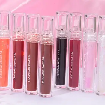 

Liquid Lipstick Wet Cherry Gloss Crystal Jelly Lip Gloss Shiny Clear Mirror Glass Lip gloss Moisturize Shimmer Lip Oil Makeup