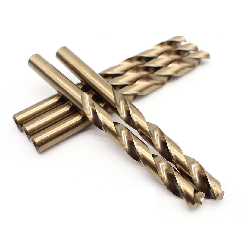 

Twist Drill Bit Set Straight for Stainless Steel Metal Wood Reamer Drill Bit 1-12mm High Speed Steel Containing Cobalt M35