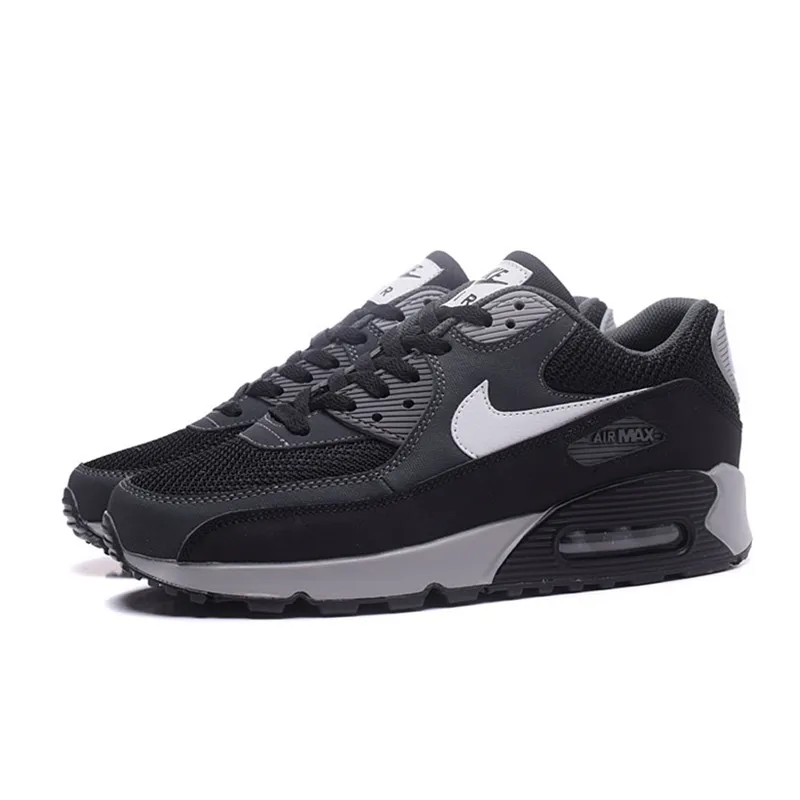 537384-063 Оригинальные оригинальные мужские кроссовки для бега NIKE AIR MAX 90, дышащие Нескользящие кроссовки, удобная спортивная обувь - Цвет: 537384-063