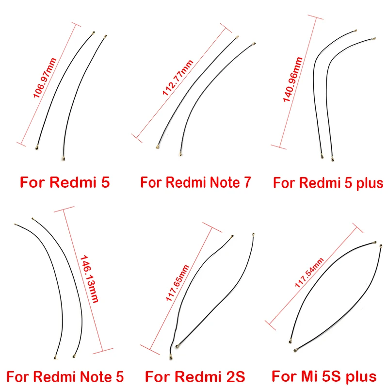 

Wifi Signal Wi-Fi Antenna Ribbon Wire Connector Ribbon Flex Cable For xiaomi redmi S2 4X 6 6A 5 Plus Note 7 5A Pro