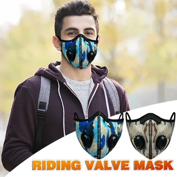 

5PCS Dust-proof Anti-stof Veilig Ademend Breathable Activated Carbon Mask Health Care Riding Hanging Mascarillas Mask In Stock