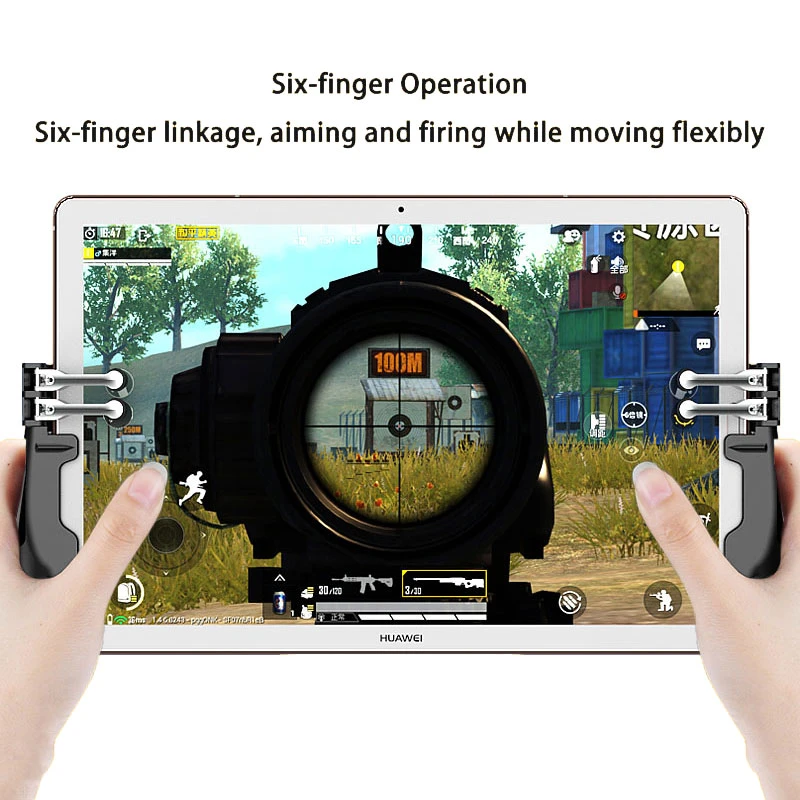 Pubg Ipad Controller Six Finger Pubg Mobile Trigger Gamepad Grip L1r1 Fire Aim Button Joystick For Ipad Tablet Fps Game Handle Gamepads Aliexpress Pubg Ipad Controller Six Finger Pubg Mobile Trigger Gamepad Grip L1r1 Fire Aim Button Joystick For Ipad Tablet Fps Game Handle Gamepads Aliexpress