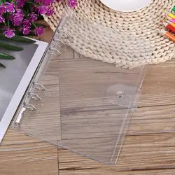 Classeur à feuilles mobiles Transparent A7 A6 A5, carnet de notes, couverture intérieure, fichier, Scrapbook, planificateur, noyau, dossier Photo, Album, livre, Journa M1l7 
