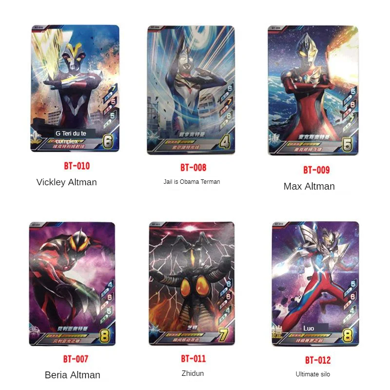 Bandai Altman игрушечные карты игровая карта Fusion Guild Wars аркадная карта Европа бука