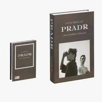 

Modern Simulation Fashion Book Home Decor Club Hotel Model Bedroom Study Soft Fake Book Decoration for Women's Living Room