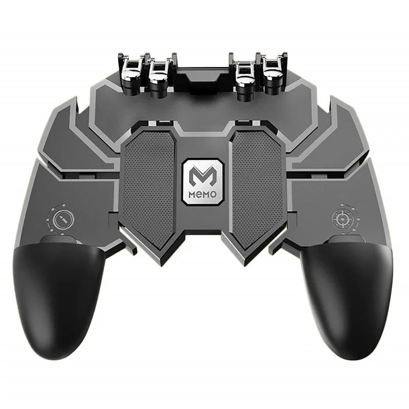 

Controller Mobile PUBG Button Gamepad Joystick for PUBG IOS AK66 Android Six 6 Finger Operating Gamepad Peripherals PUBG