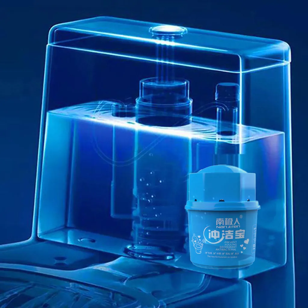 ISHOWTIENDA Autoile автоматический очиститель для туалета Magic Flush Bottled Helper Blue Bubble Amazing Detergente per WC дропшиппинг#30