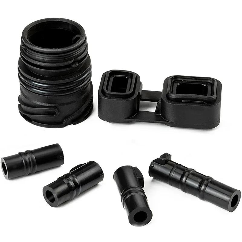 6pcs/set 6HP19 6HP21 Valve Body Sleeves Connector Adapter Seal kit For BMW 04-06 24347588725 24347588724 24107536339 24107536340