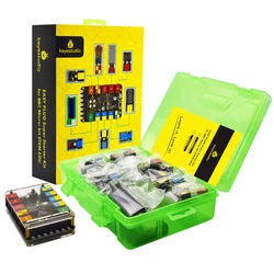 Keyestudio Kit de micro bits Rj11, Kit de aprendizaje, Super Starter, para BBC micro: bit STEM EDU (sin micro: Tablero de bits sin batería)