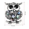 20 Styles Alloy Animal Owl Rhinestones Brooch Vintage Shell Enamel Pins And Brooches For Women Men Clothes Scarf Jewelry ► Photo 3/6