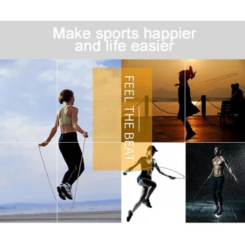 

Skipping Rope High Quality Beaded Joint Non-slip Jump Rope Sporting Fitness Equipment