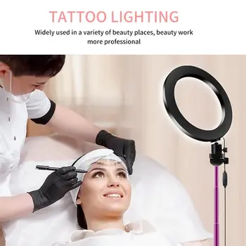 

LED Ring Light Dimmable Studio Camera Makeup Light Phone Video Light Lamp Selfie Make Up Beauty Light
