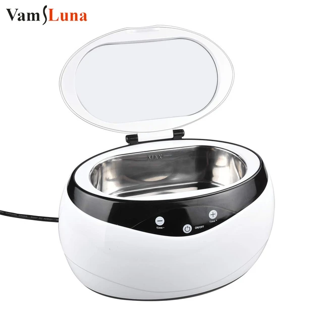 Uten Ultrasonic Cleaner 600ml Watch Digital Machine Jewelry Eyeglasses Timer