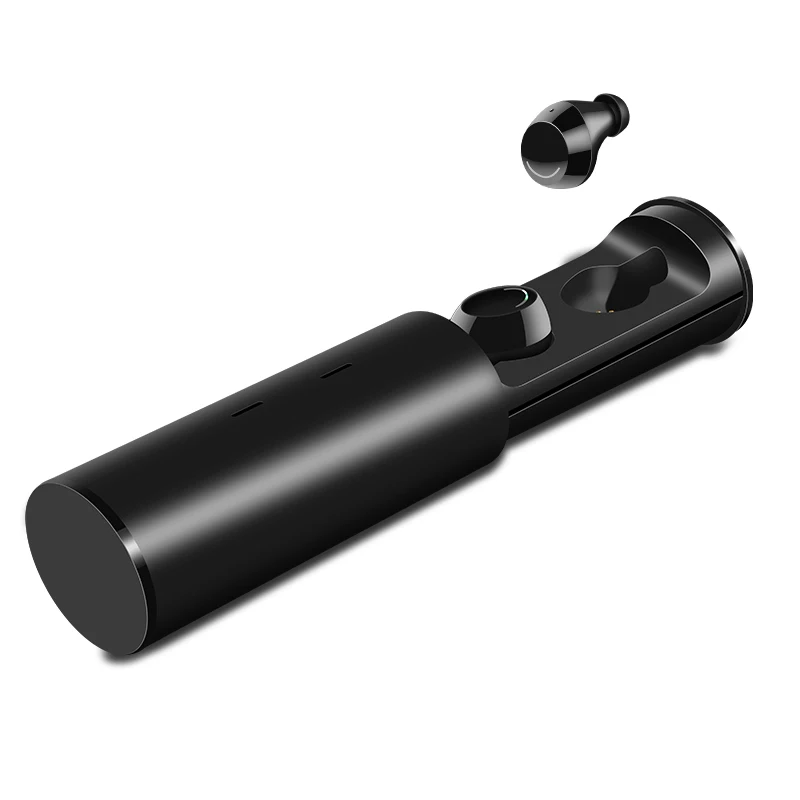 

Tiny Invisible Bluetooth V5.0 Wireless Earphone with IPX5 Waterproof Mini Sports In Ear Hi-Fi Stereo Headset