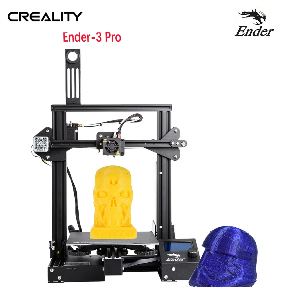 Ender-3 Pro Ender-3 /Ender-3 Pro 3D Printer DIY Kit 3D printer Large Size I3 mini Resume Power Failure Printer ender 3 impresora 3D - Цвет: Ender-3 Pro