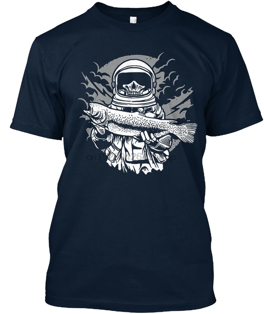 Men t shirt Fishing Of Space tshirts Women t-shirt | Мужская одежда