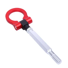 Автомобиль Стайлинг трейлер крюковая наклейка украшение задний автомобильный передний бампер трейлерные крючки гоночное кольцо автомобиль Буксировочный Крюк A30