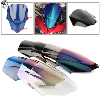 

Motorcycle ABS Plastics Windscreen Black Wind Deflectors For Yamaha FZ1 Fazer FZ1S Windshield FZS1000S 2006-2011 Shield Screen