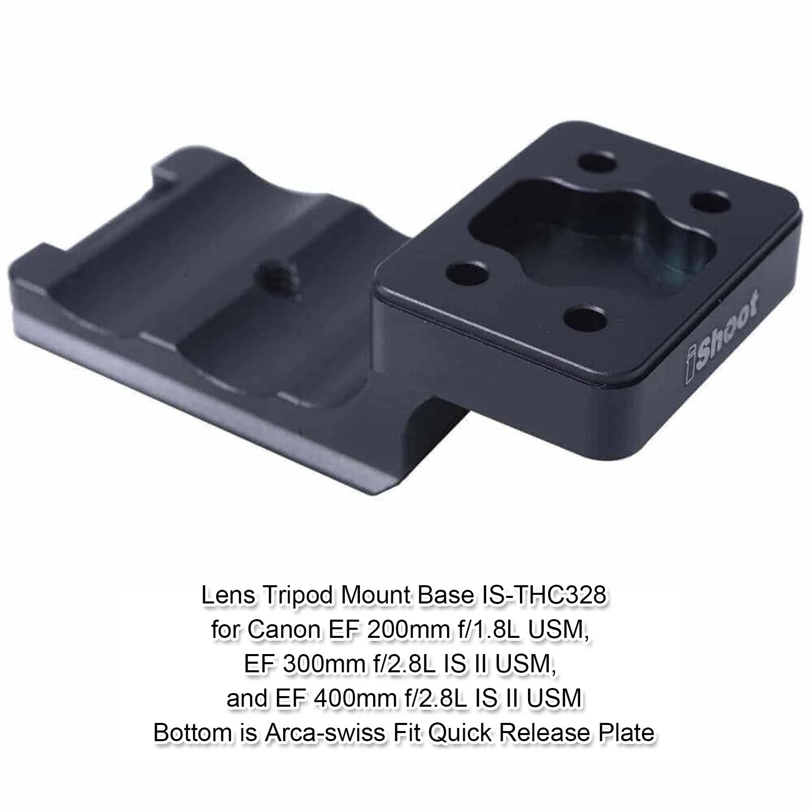 キヤノンef 400 F 2 8l Is Ii Usm用レンズカラーフット三脚マウントリングスタンドベース Arca Swiss Fit Cameraクイックリリースプレート付き Lens Collar For Canontripod Mount Ring Aliexpress