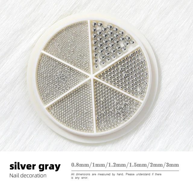 3D New nail decoration, three-dimensional half pearl, pearl,, decoration DIY beauty and nail products, DIY, various sizes 18