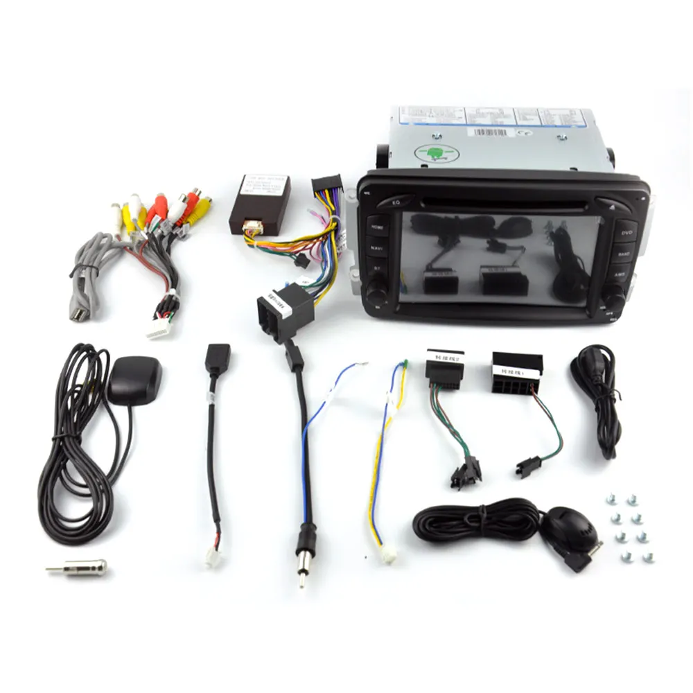 Top 7 Inch Android  9.0 Car GPS navi multimedia For Mercedes Benz W203 W208 W209 W210 W463 W163 W168 no DVD player tape video radio 12