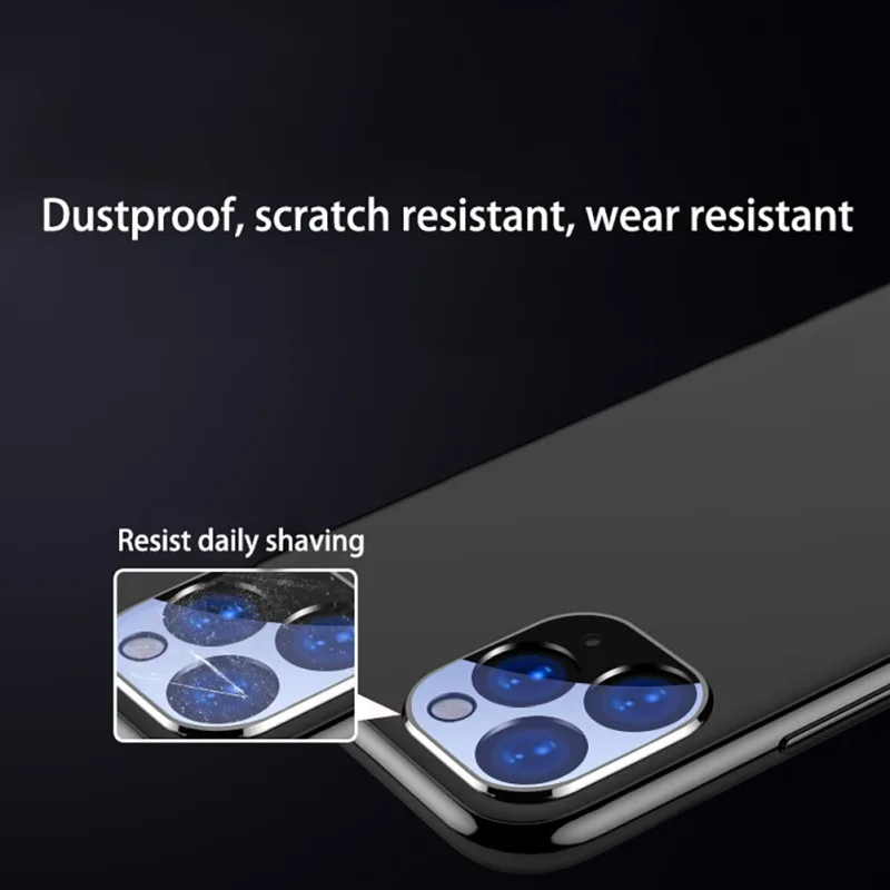 Для IPhone11pro/promax крышка объектива устойчивый к царапинам пылезащитный титановый сплав защитное кольцо крышка объектива