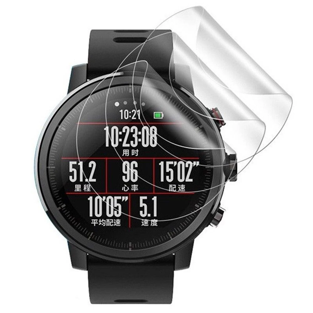 1 шт. Мягкий ТПУ полноразмерный протектор экрана для Xiaomi Huami Amazfit Stratos Pace 2 2S Смарт часы Smartwatch аксессуары не MiBand