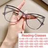Fashion High-definition Reading Glasses Blue Light Protection Female Decorative Eyeglasses Frames Presbyopia Computer Glasses +2 1