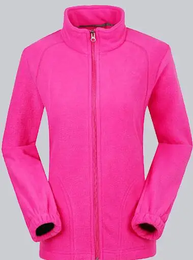 women rose red Fecocozy мужская женская уличная флисовая походная куртка спортивная походная теплая зимняя куртка Треккинг пальто для альпинизма рыбалки лыжного спорта - Цвет: women rose red
