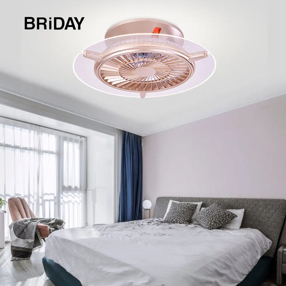 

modern fans bedroom decor free shipping ceiling fan with remote control cealing fans ventilator lamp 56cm 2020 New
