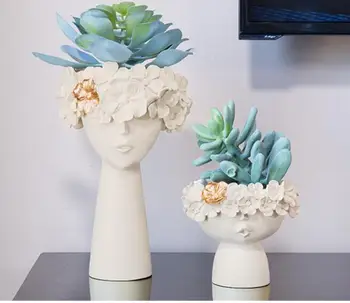 

NORDIC RESIN FLOWER FAIRY DESKTOP STORAGE ORGANIZATION FLOWER ARRANGEMENT MODERN HOME DECORATION ORNAMENTS ACCESSORIES
