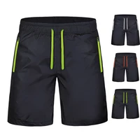 2022 Gyms Mens Zipper Breathable Shorts Summer Fitness Bodybuilding Casual Joggers Workout Brand Sporting Short Sweatpants