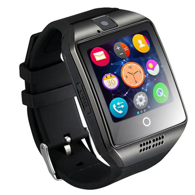 Hot Smart Watch With Camera Q18 Bluetooth Smartwatch Men Women Call SIM TF Card Slot Fitness Activity Tracker Sport For Android03
