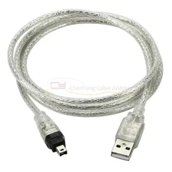 Adaptador USB mänlichen zu Firewire IEEE 1394, 4 pines, mänlichen iLink, Kabel firewire 1394, Kabel FB, SONY, DCR-TRV75E, DV 1,5 m