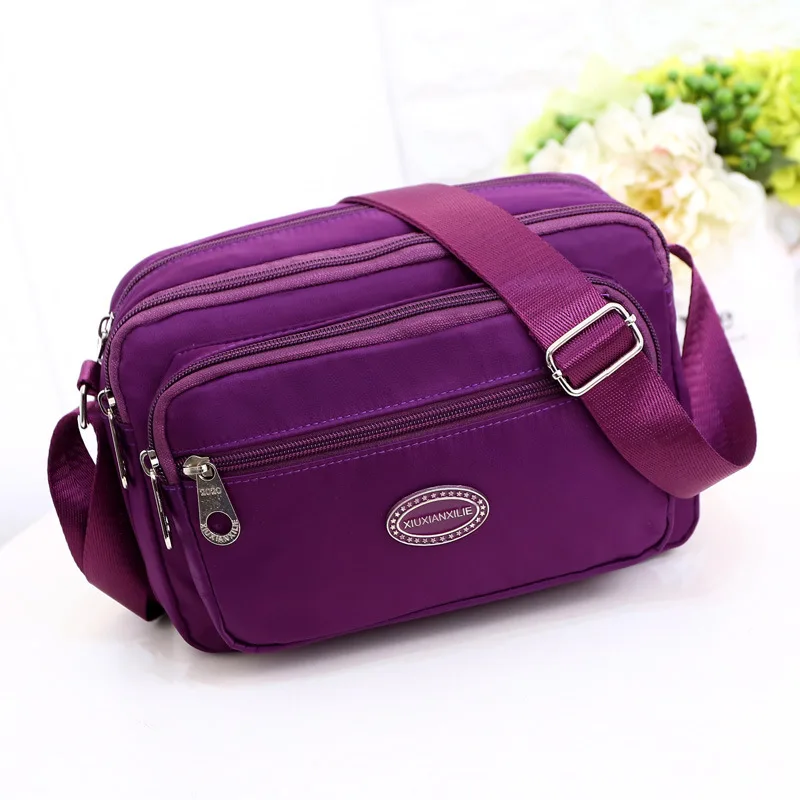 

New Style Thick Single-shoulder Canvas Bag Messenger Backpack Casual Women's Solid Color Canvas Bag Versitile Fashion WOMEN'S Ba