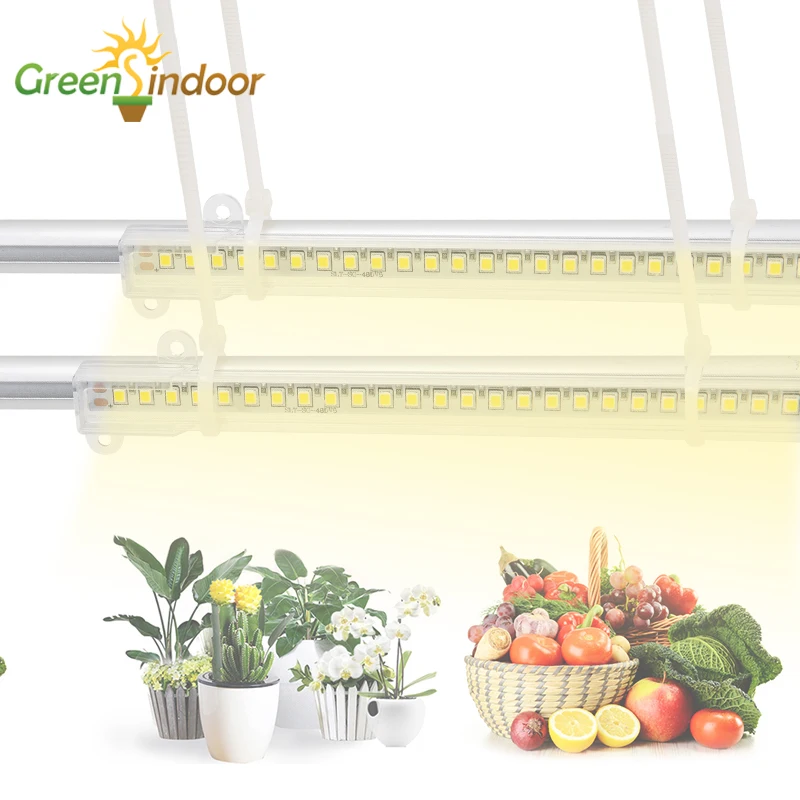 Indoor LED Grow Light Strips For Plant Cabinet With Timer And Full Spectrum Phyto Lamp For Plants Home Phytolamp Seedlings