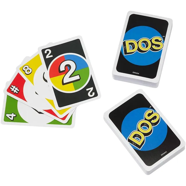 UNO Dos Card Game Family Party Funny Entertainment Board Game Poker Kids Toys Birthday Halloween Gifts Playing Cards 2