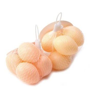 

5PCS Plastic Fake Chicken Eggs Poultry Layer Coop Hatching Simulation K1MF