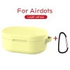 Чехол для наушников для Redmi AirDots, модный дизайн с отверстием для зарядки, чехол для Redmi AirDots, защитная коробка с крюком против потери - Цвет: 03