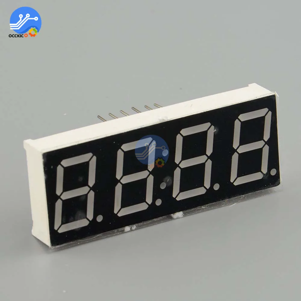 Цифровой светодиодный дисплей AT89C2051 4 битные электронные часы электронный