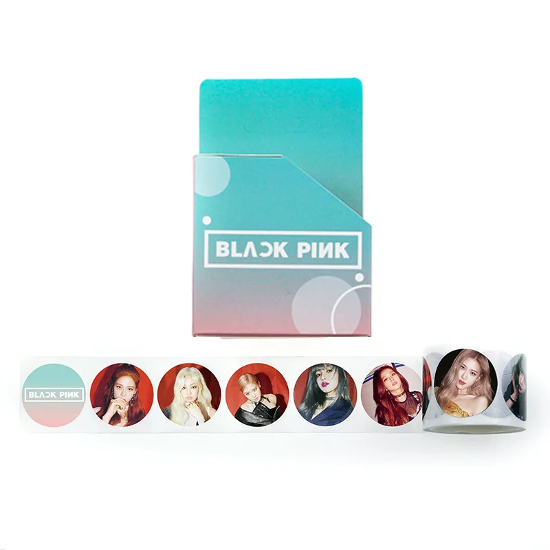 1 шт. KPOP Blackpink наклейка лента руководство дневник альбом DIY декоративная васи лента скрапбук поставки наклейка s канцелярские вееры подарки