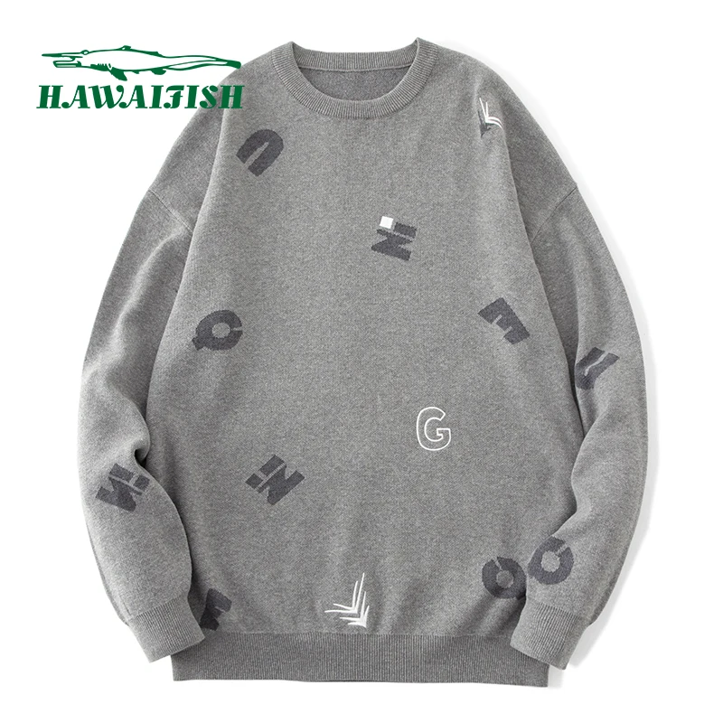 

Mens Casual Sweaters 2021 Men's Pullover Fall Warm Classic Round Neck Thick Men's Sweater Men's Casual Knitted sweater men