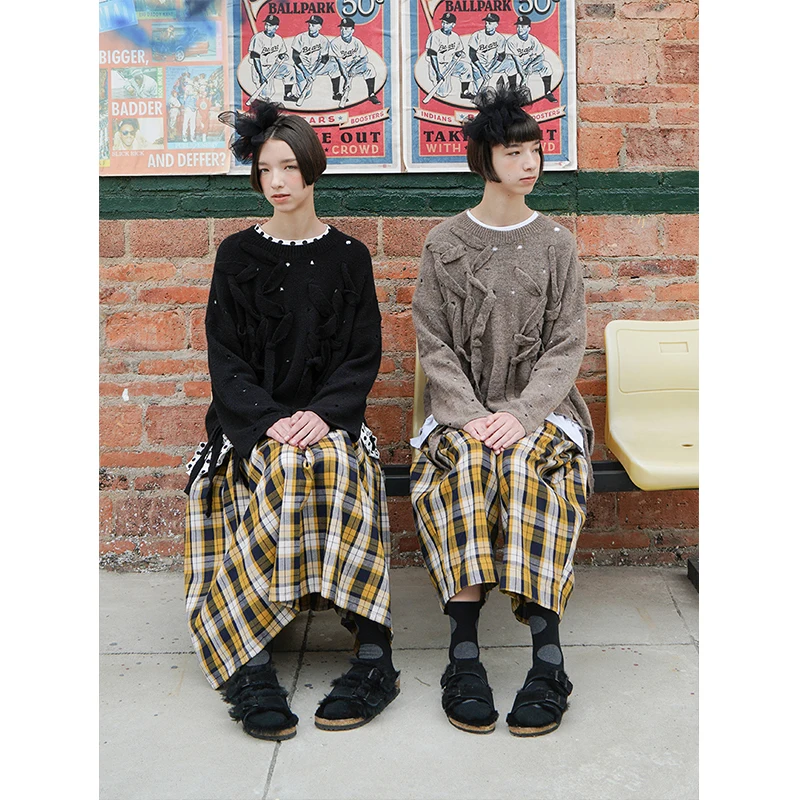 Imakokoni lace sweater original designer japanese