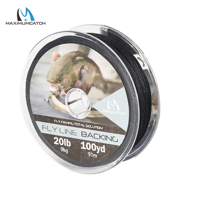 Maximumcatch Backing Fly Fishing Line 20/30LB 50/100/300Yards Backing Line  Multi Color Braided Fly Line