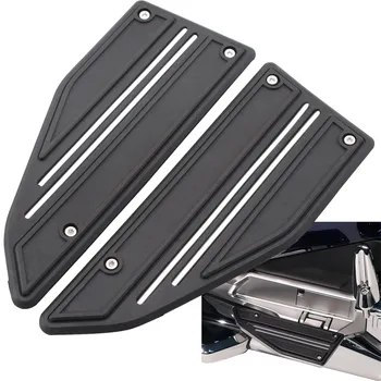 

Motorcycle Passenger Rear Pedal Carpet Black Rubber Footboards For Honda Goldwing GL1800 Gold Wing DCT /Tour DCT Airbag 2018-up