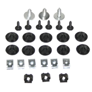 

Set Of 28 Pcst Clips Staples Screw Hood Engine For VW Volkswagen 9N