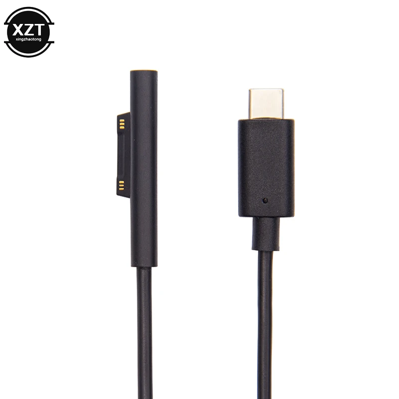 USB C Тип C Питание Зарядное устройство 15В 3A адаптер зарядный кабель, шнур для microsoft Surface Pro 6/5/4/3 150 см