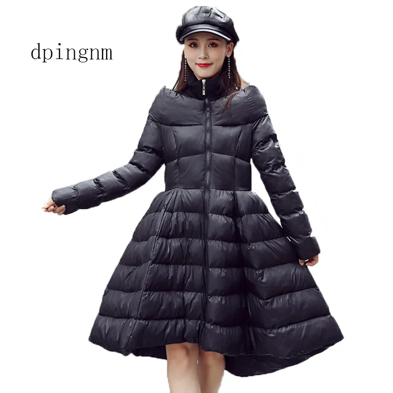 Korean Style  Winter Jacket Women Stand Collar